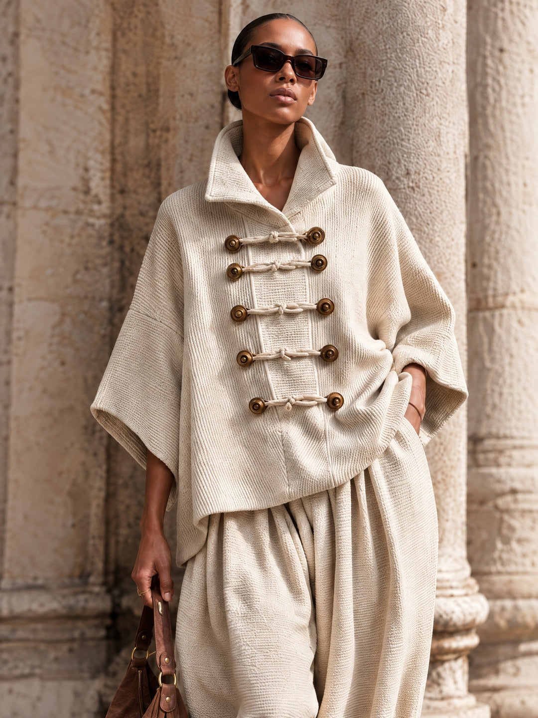 Gwenan - Soft-Touch Two-Piece Set