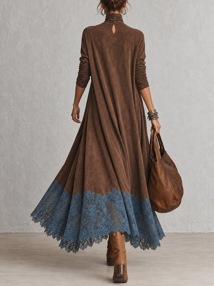Lavina - Soft-Touch A-Line Maxi Dress