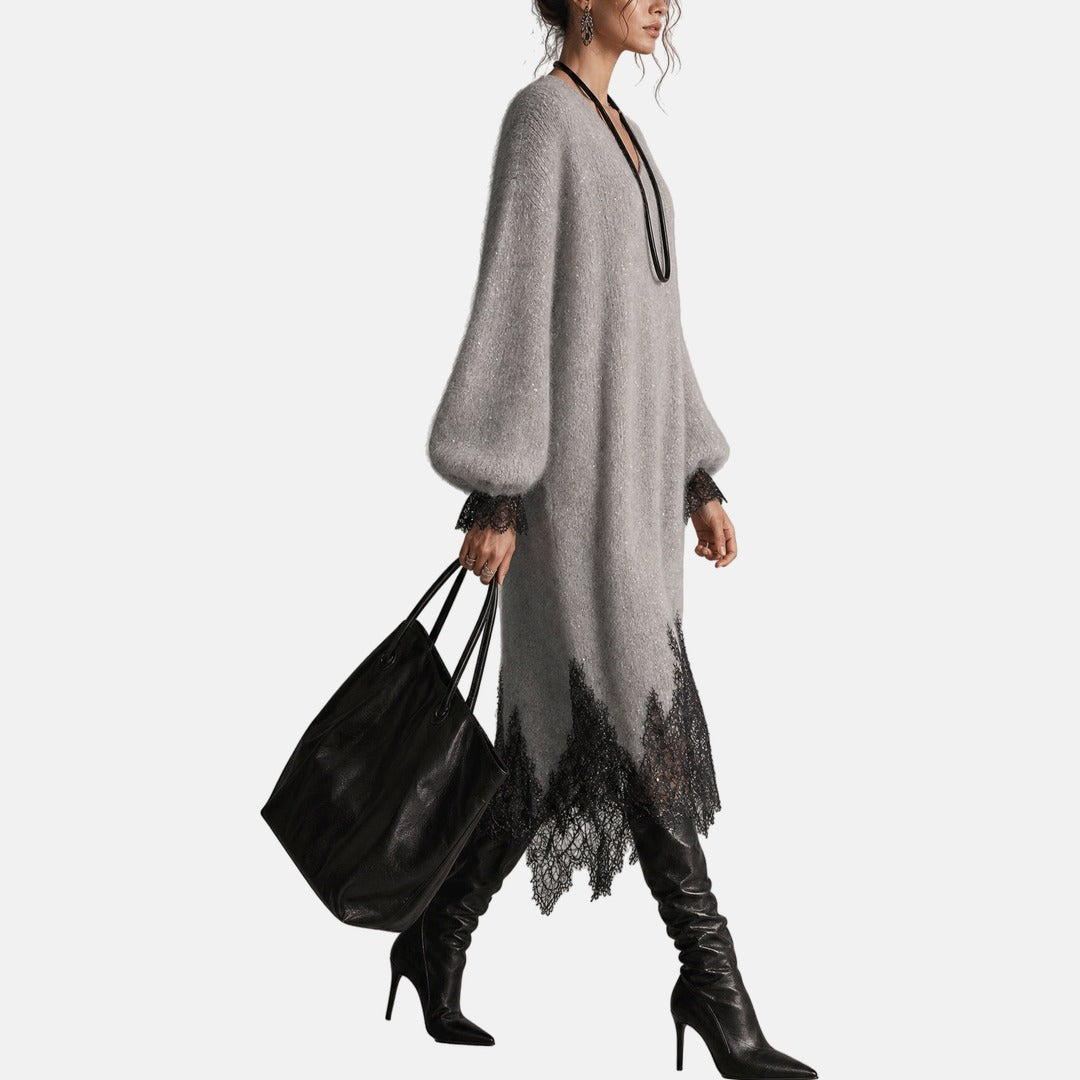 Lirien - Soft-Touch Midi Dress