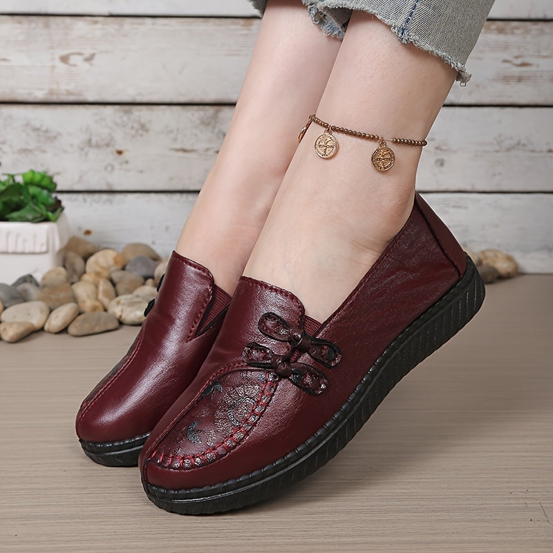 Faela - Cushioned Slip-On Loafers