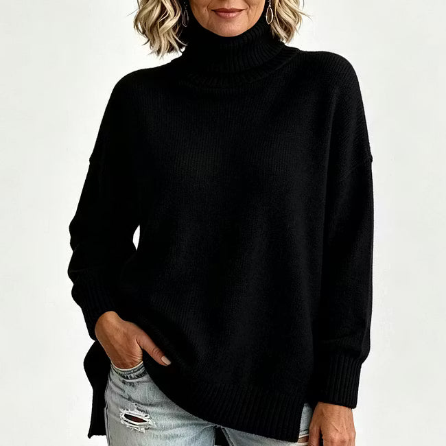Bettina - Relaxed Long Sleeve Knit Sweater
