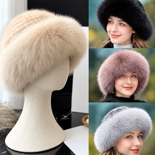 Olwen - Plush Faux Fur Winter Hat