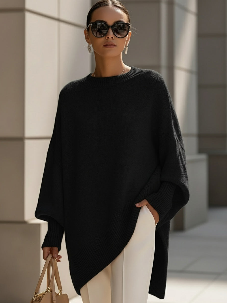 Izzie - Draped Poncho
