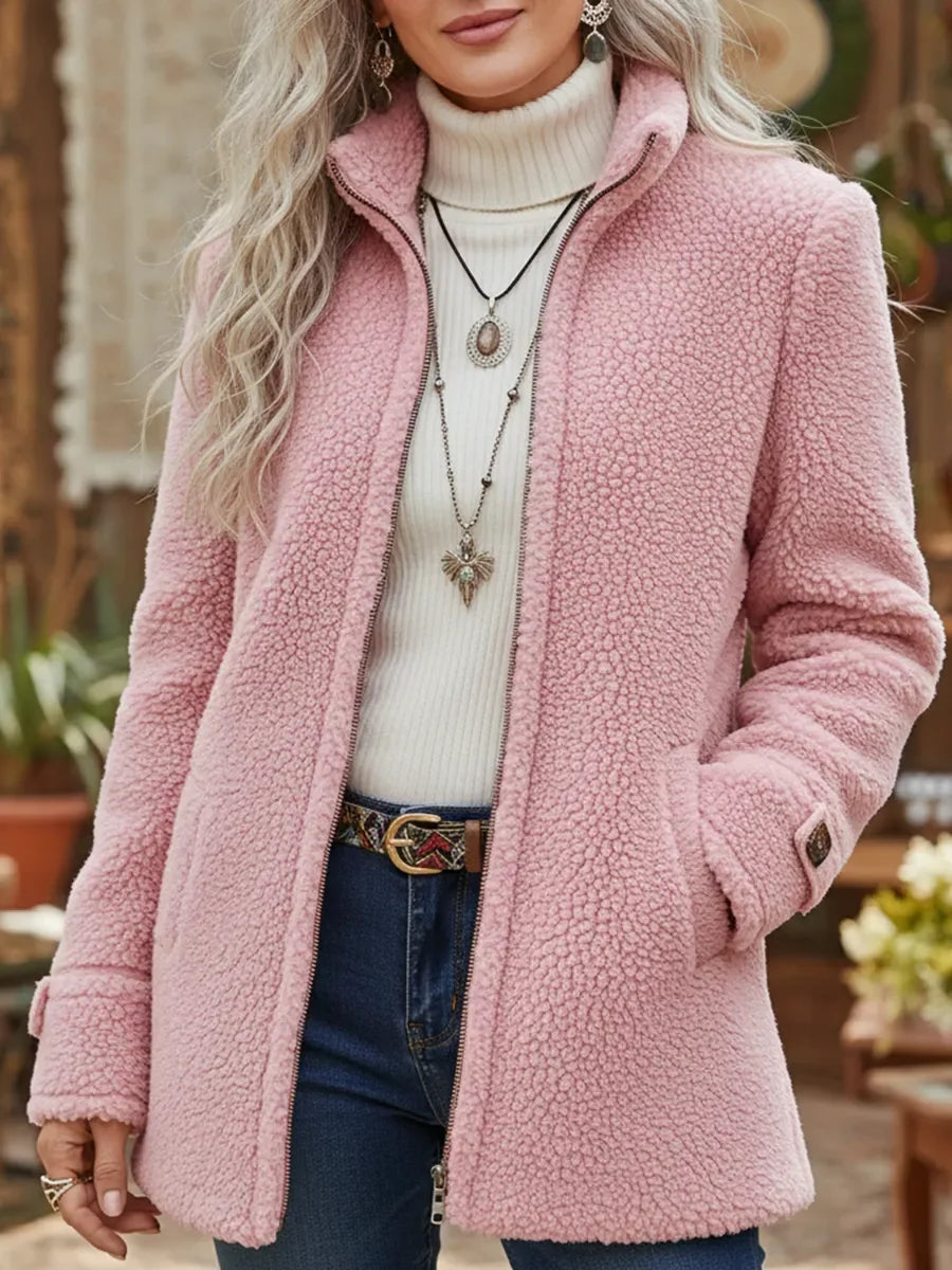 Haliah - Lightweight High-Collar Jacket