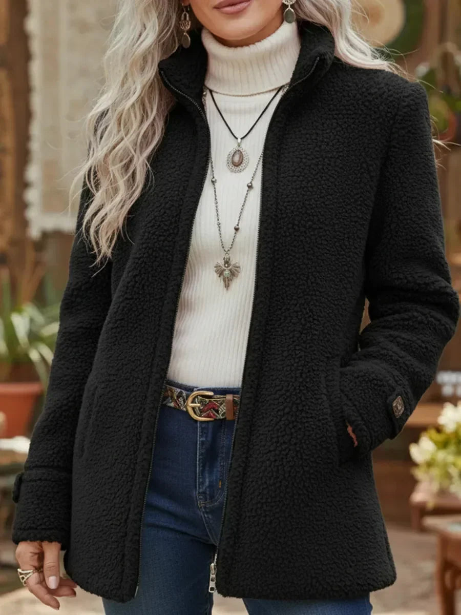 Haliah - Lightweight High-Collar Jacket