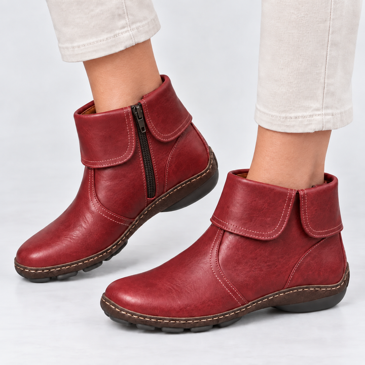 Aisley - Cozy-Lined Ankle Boots