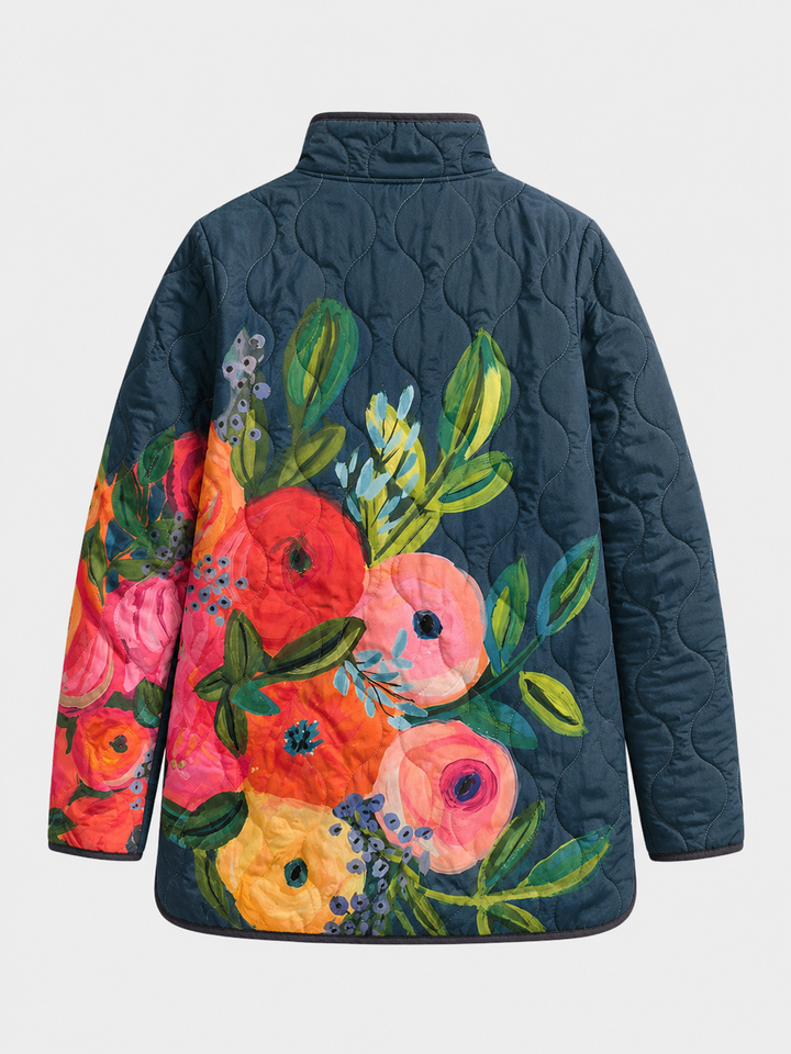 Valeska - Soft-Touch Quilted Jacket
