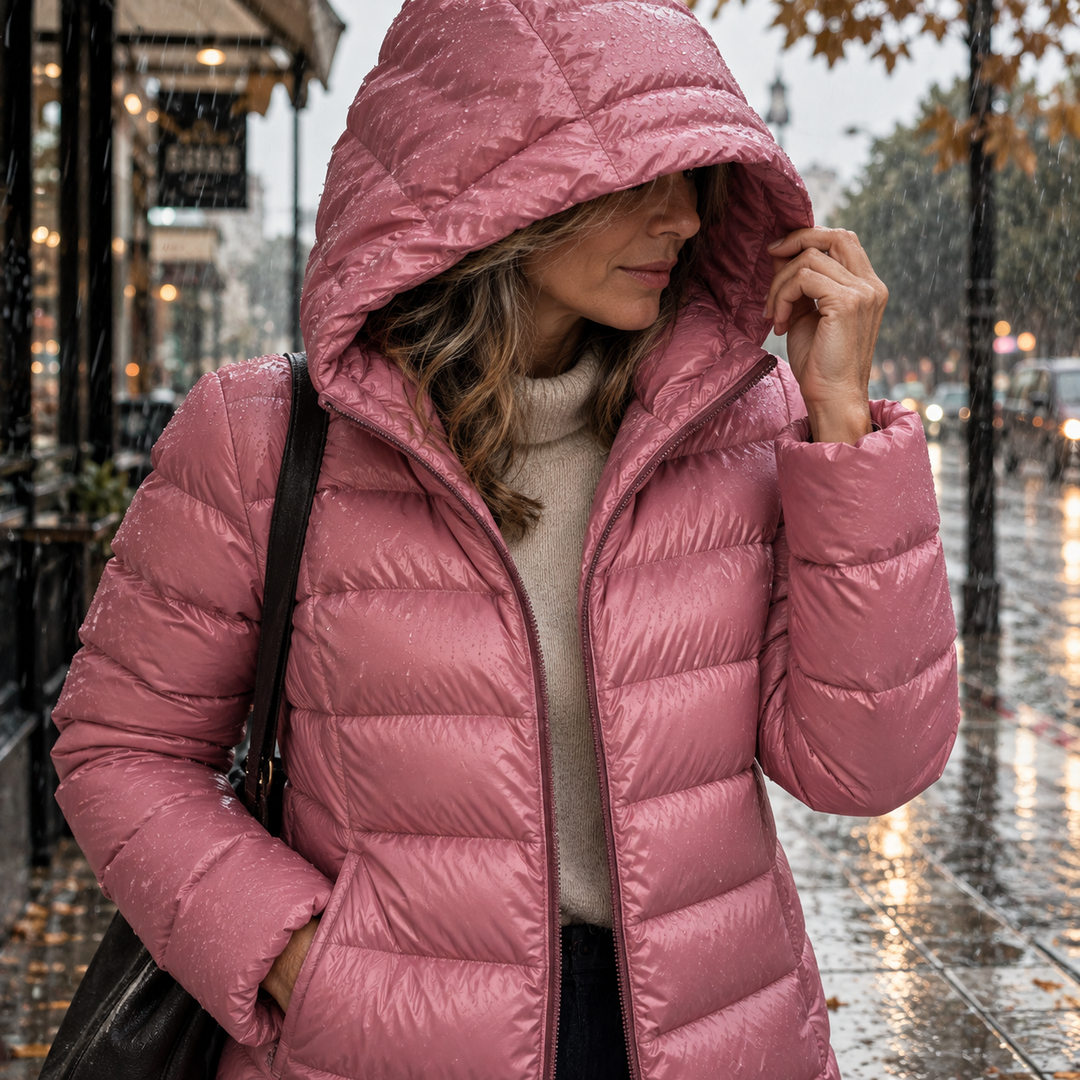 Kaelin - Heavyweight Longline Hooded Puffer Coat