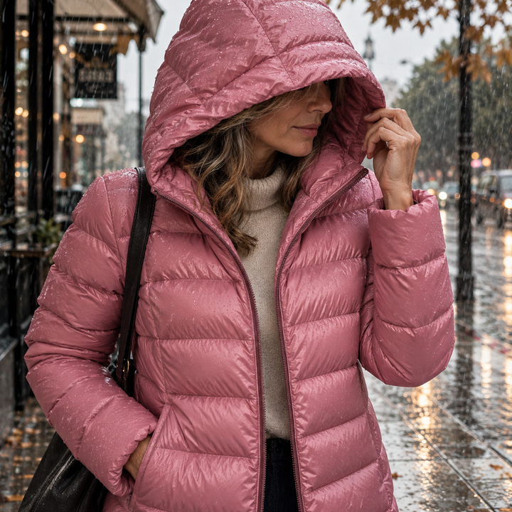 Kaelin - Heavyweight Longline Hooded Puffer Coat