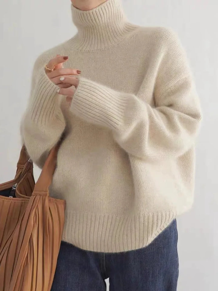 Emani - Soft-Touch Turtleneck Sweater