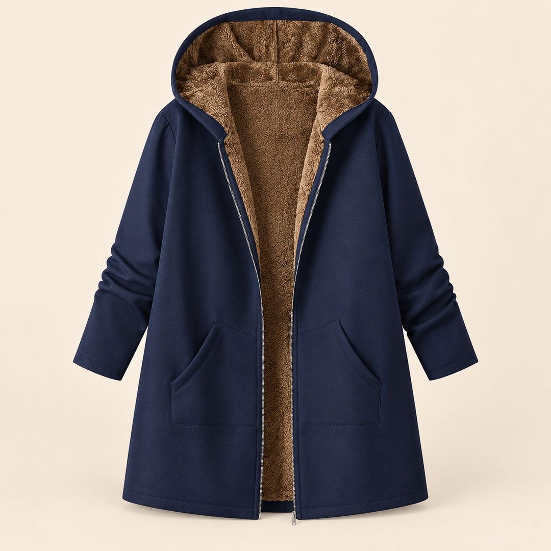 Nadja - Hooded Longline Coat