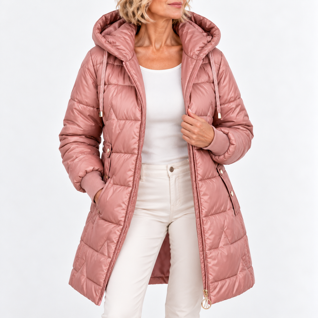 Tilda - Quilted Longline Puffer Jacket