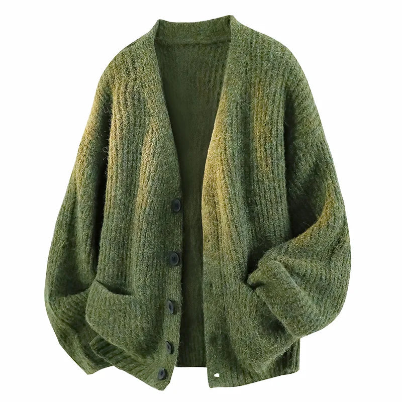 Ludo - Chunky Knit Button Front Cardigan