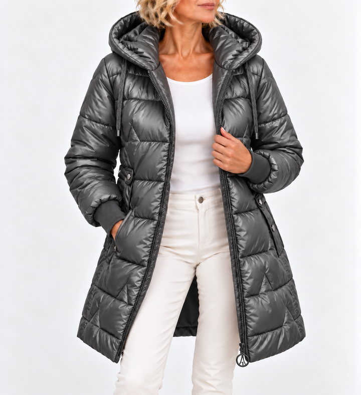 Tilda - Quilted Longline Puffer Jacket