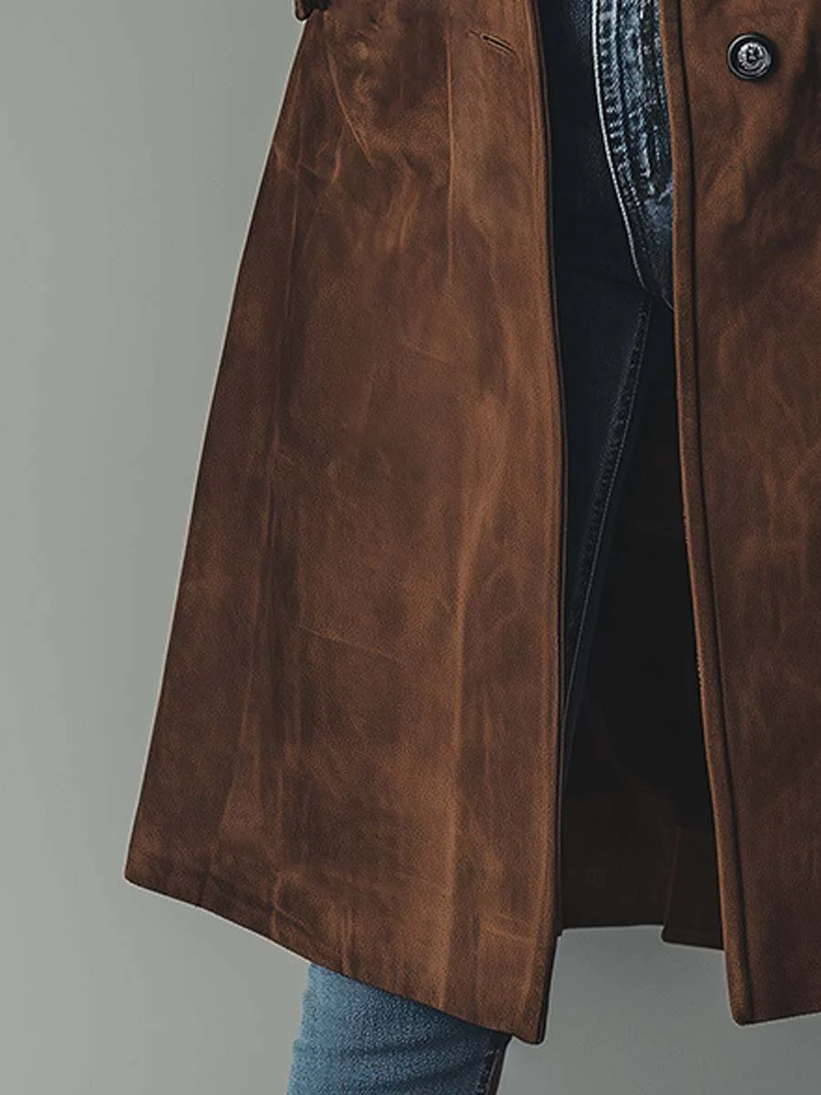 Ferlina - Soft-Touch Trench Coat