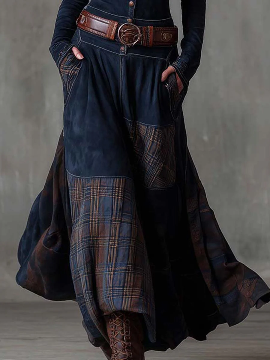 Feline - Soft-Touch Patchwork Dress
