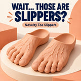 Alois - Novelty Barefoot Toe Slippers