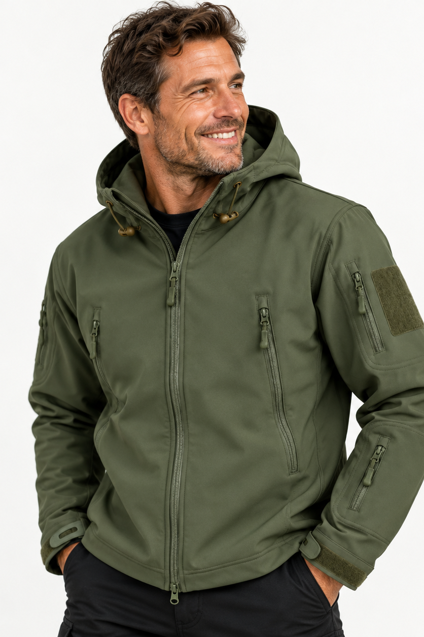 Arno - Hooded Slim-Fit Jacket