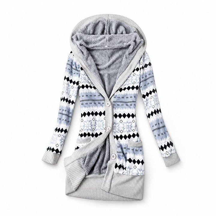 Ines - Thermal Hooded Cardigan