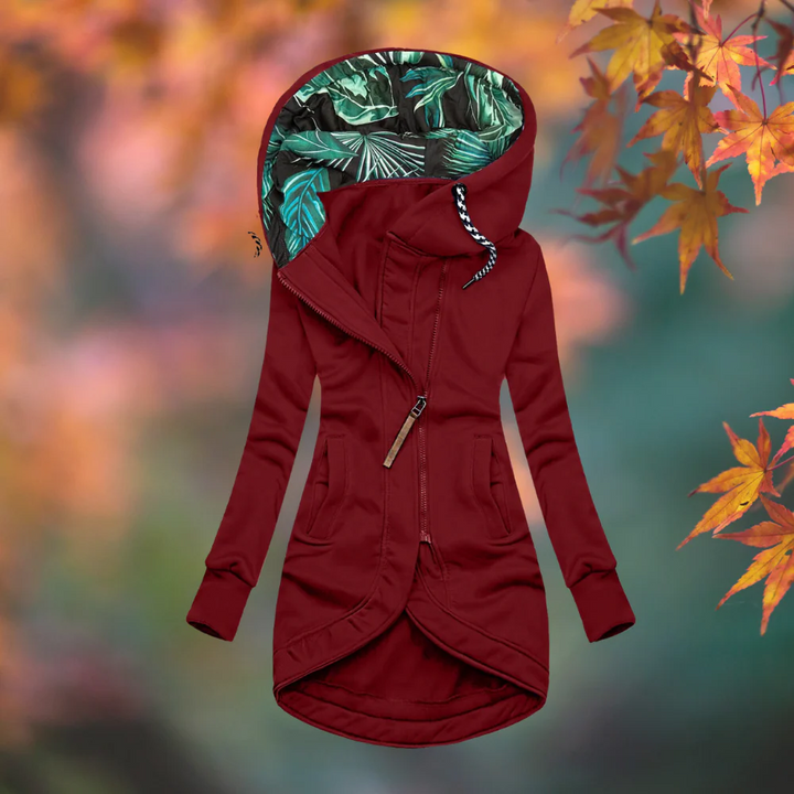 Malina - Soft-Touch Insulated Hooded Jacket