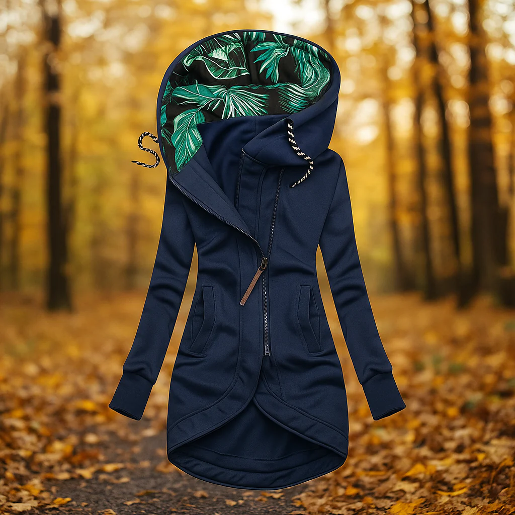 Malina - Soft-Touch Insulated Hooded Jacket