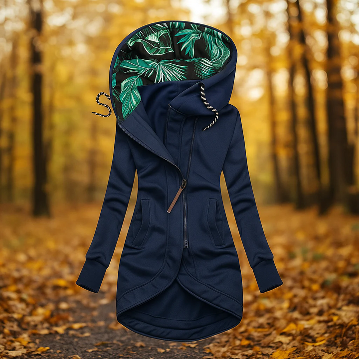 Malina - Soft-Touch Insulated Hooded Jacket