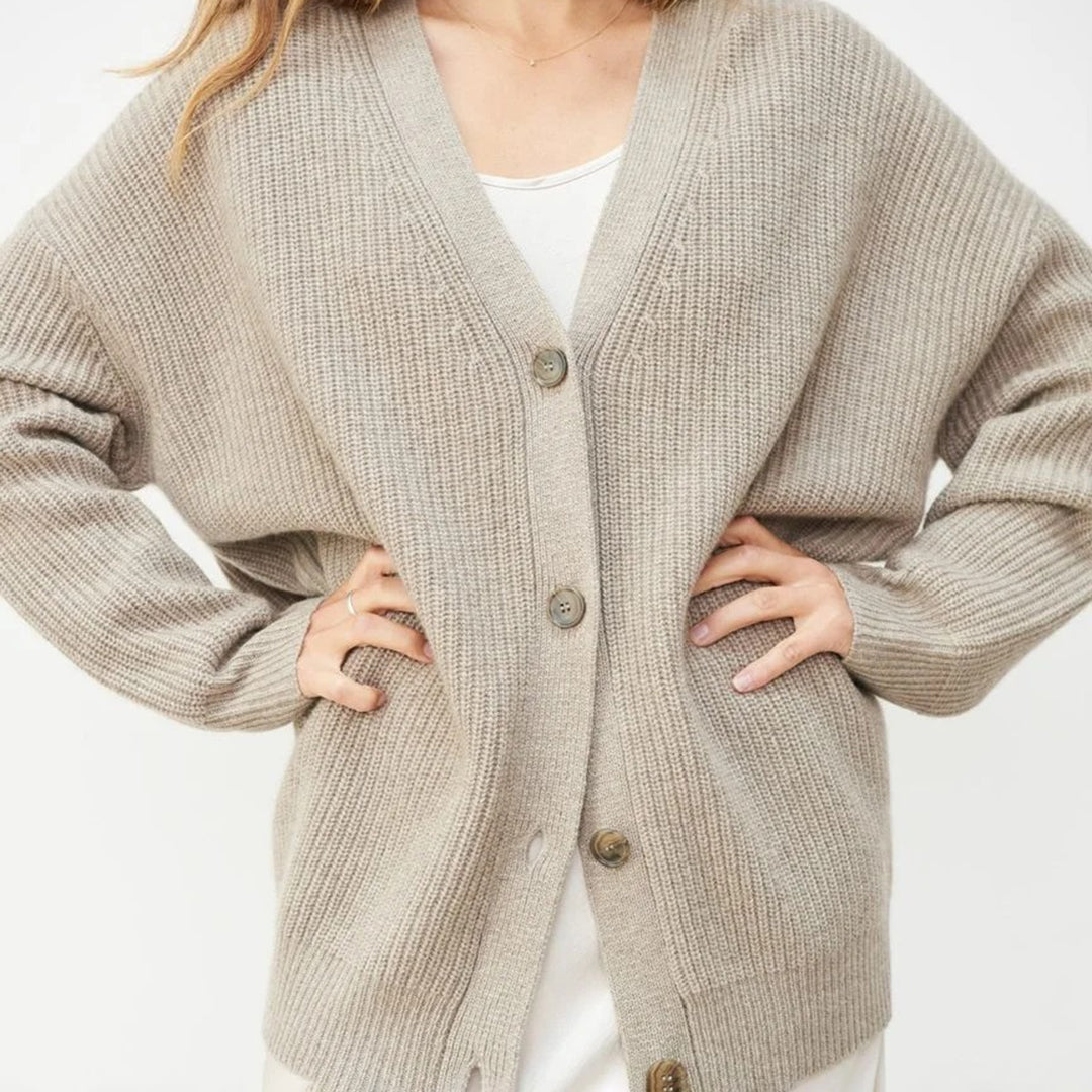 Kalina - Ribbed Cardigan