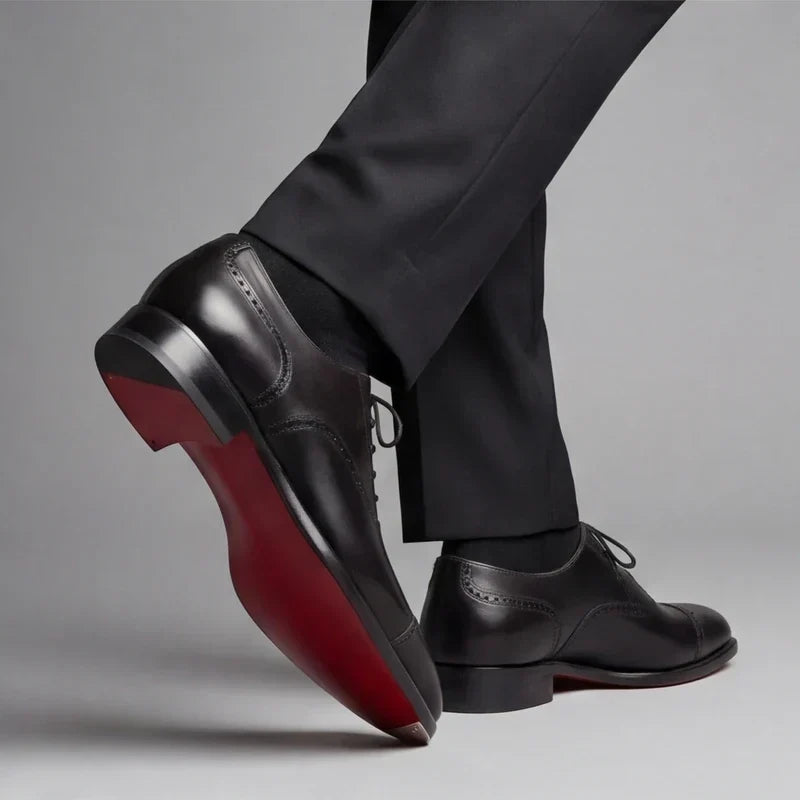 Arvid - Premium Cap-Toe Oxford Shoes