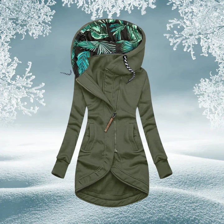 Malina - Soft-Touch Insulated Hooded Jacket